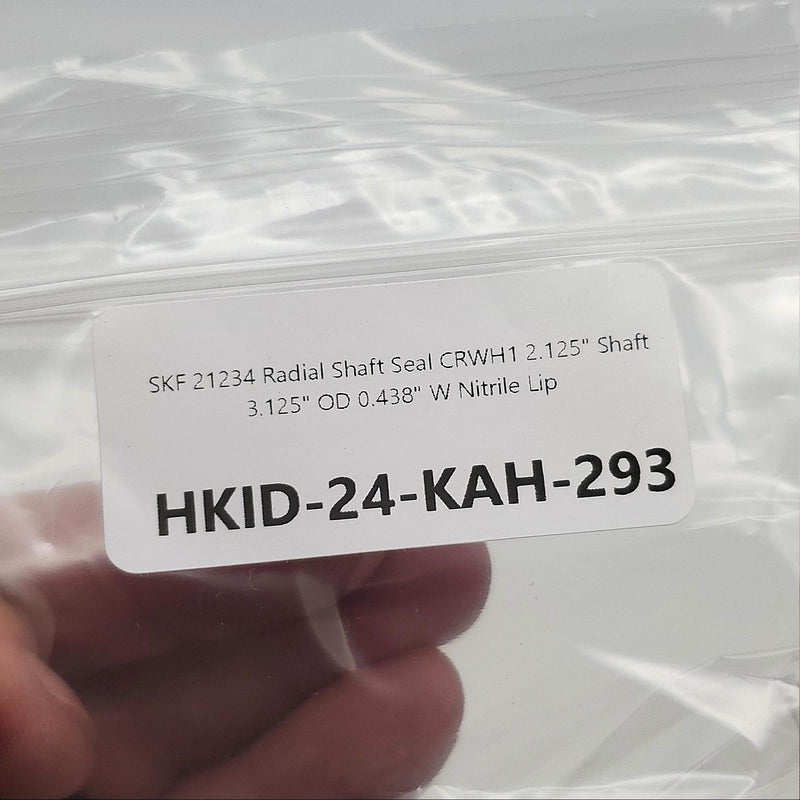 SKF 21234 Radial Shaft Seal CRWH1 2.125" Shaft 3.125" OD 0.438" W Nitrile Lip 4