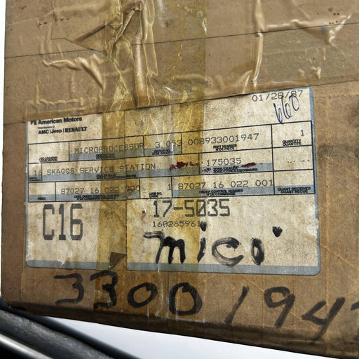 AMC Jeep 33001947 Engine Control Unit ECU Microprocessor OEM NOS Open 2