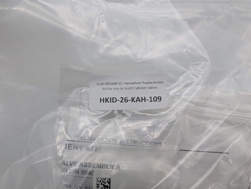 Scott 805600-01 Handwheel Replacement Kit for use on Scott Cylinder Valves 8