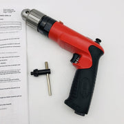Sioux SDR10P25R4RR Pistol Grip Drill Air 1HP Rapid Reverse 2500RPM 1/2 Chuck 4