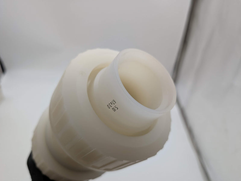 Georg Fischer 2" Ball Check Valve Butt-Fusion SYGEF Body FPM 175.360.497 232PSI