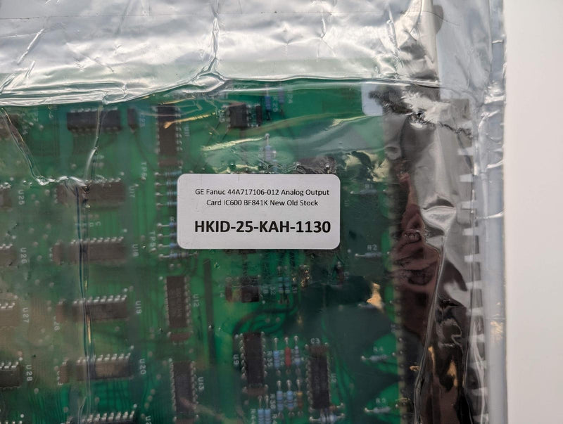 GE Fanuc 44A717106-012 Analog Output Card IC600 BF841K New Old Stock 7