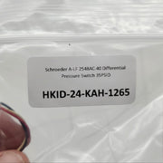 Schroeder A-LF 2548AC-40 Differential Pressure Switch 35PSID 5