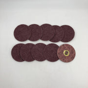 3M Scotch Brite Roloc 60348 Sanding Disc Quick Chnge 4-1/2 x NH Lt Grinding 10pk 11
