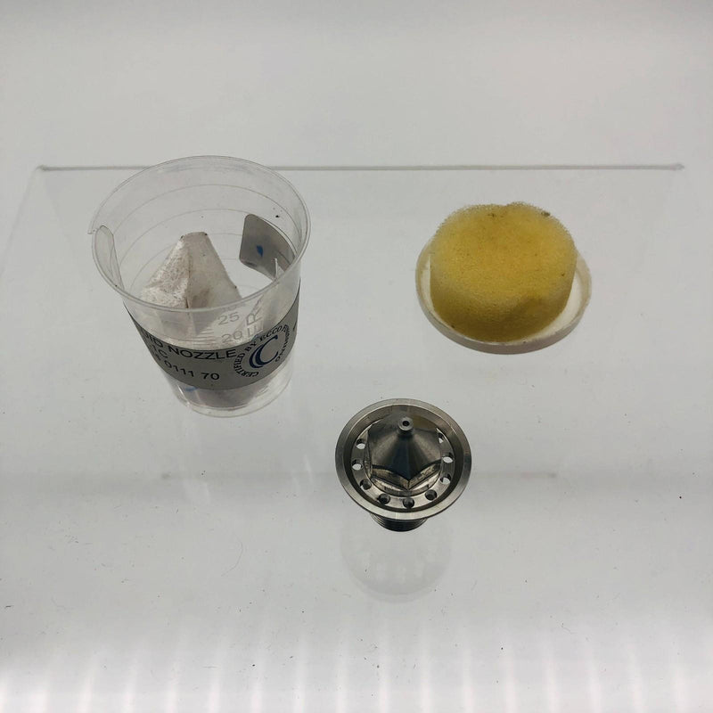 Ecco Finishing 6004-0111-70 Fluid Nozzle F1 1C For Paint Sprayers DMG Container 8