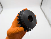 Tsubaki 40B21F-1 Roller Chain Sprocket 1/2" Pitch 1" Bore 21 Teeth Size 40 Chain 2