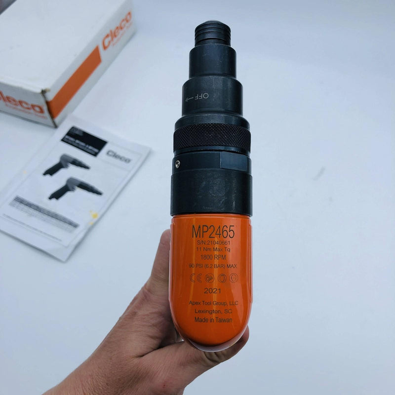 Cleco MP2465 Positive Clutch Screwdriver Pistol Grip Handle Air Pneumatic 1/4 4