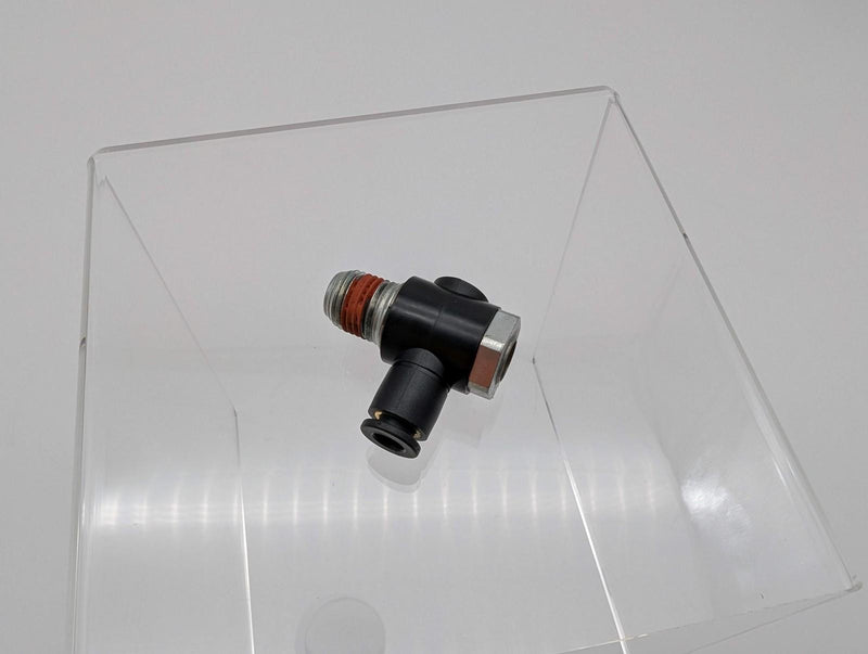 ARO 119309-250 Cylinder Port Flow Control Valve Elbow Fitting 1/4" NPT 1/4" Tube 2