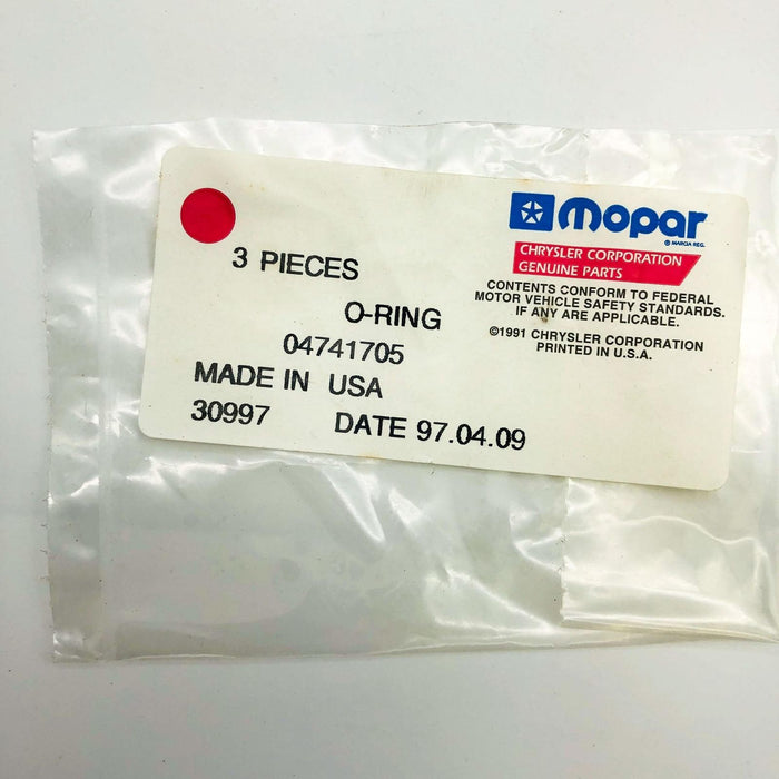 Mopar 4741705 O Ring AC Liquid Line OEM NOS 1997-99 Jeep Wrangler TJ 2.5L 9