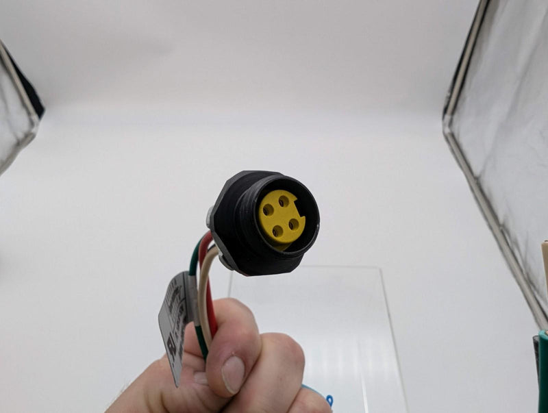 Remke 51104 Mini-Link 4 Pin Receptacle Quick Disconnect Cordset 16 AWG 2