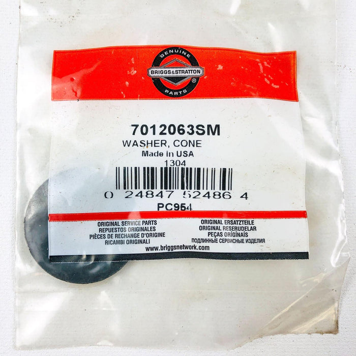 Briggs and Stratton 7012063SM Cone Washer OEM NOS USA Made Sealed 3