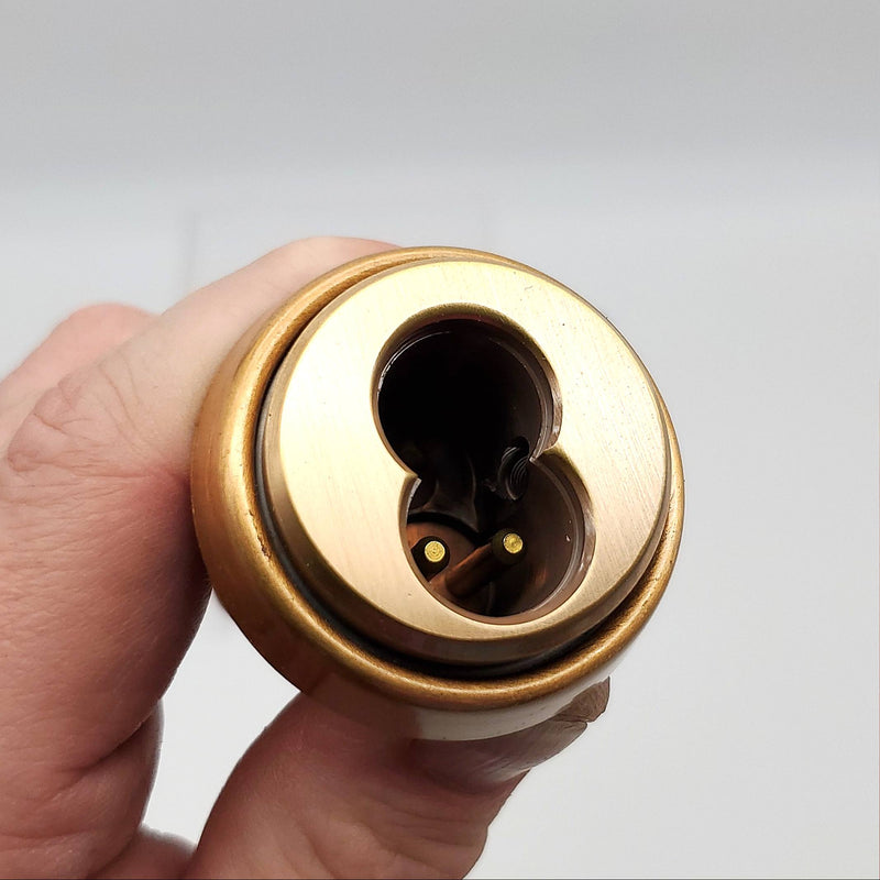 Arrow 16CR-16-003 SFIC Mortise Cylinder Housing 1-1/8" 6 Pin Satin Bronze