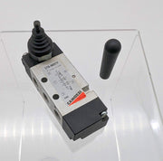 Camozzi 378-905TF Pneumatic Valve 1/8" NPTF 145 PSI Lever Actuator 16 SCFM 1