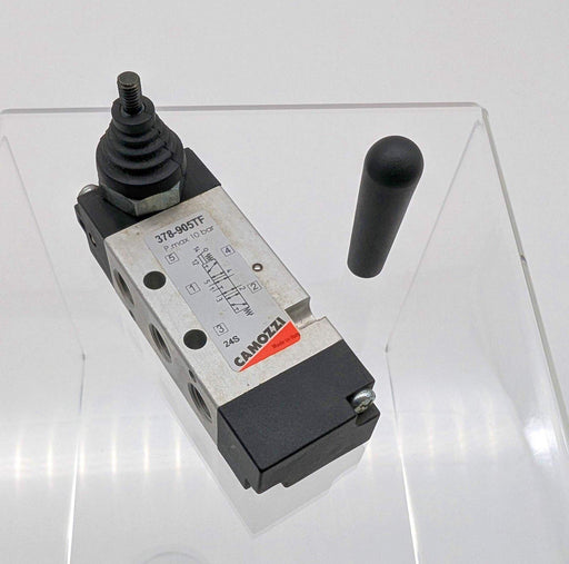 Camozzi 378-905TF Pneumatic Valve 1/8" NPTF 145 PSI Lever Actuator 16 SCFM 1