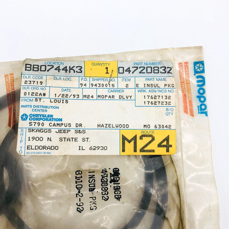 Mopar 04720832 Insulator Package Fuel Module OEM New Old Stock NOS Sealed 6