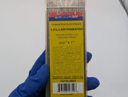 Techniweld Tungsten Electrodes 3/32" x 7" TU15L0937 1.5% Lanthanated Pack of 20 2