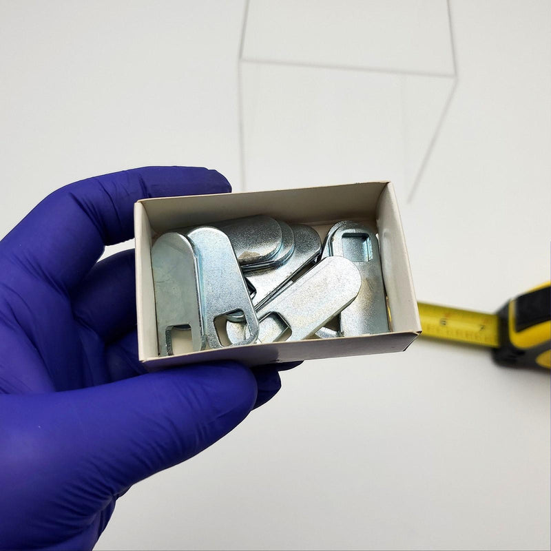 10x All Lock 06 Cams 1-9/16" Length 5/8" Wide Straight 0.35" ID USA Made NOS 5