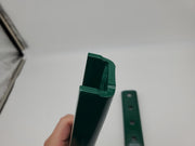 2x Unistrut 13/16" 4 Hole Splice Clevis Couplers Green for P3300, P4000, P4100 5