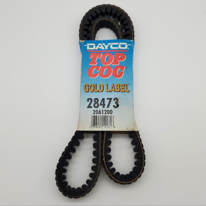 Dayco 28473 Belt Gold Label 0.88" Width 47.25" Length Top Cog V-Belt 1