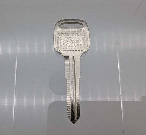 10x Ilco X200 Key Blanks for 1991–1996 Mazda Vehicle Valet Nickel Plated 1