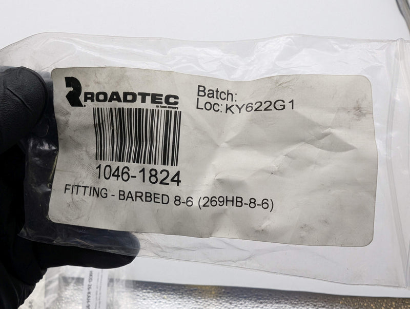 Parker 269HB-8-6 Brass 90 Deg Elbow 1/2" Hose Barb x 3/8" Male NPT Fitting
