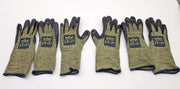Showa Ansi A7 Cut Resistant Work Gloves Medium 13 Gauge Aramid & Steel 3 Pairs 1