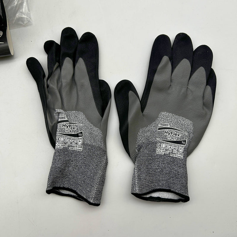 Ansell Hyflex 11-927 Oil and Cut Resistant Glove Extra Large/10.0 Nitrile 12 Prs
