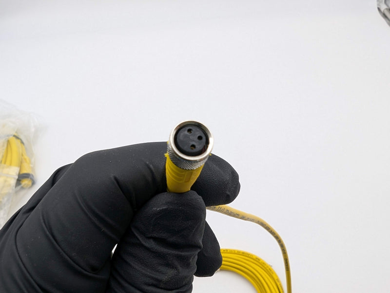 Turck PKG 3M-10 Actuator & Sensor Cable M8 Female 3 Pin to Bare Wire 3 Meter