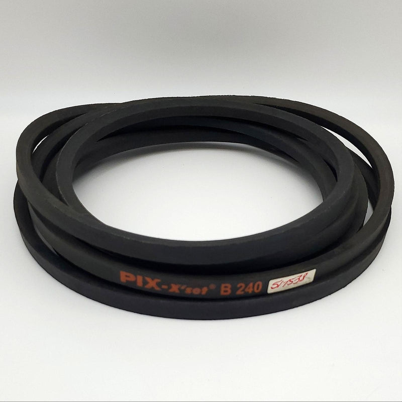 Pix B240 Belt X'Set 21/32" Width 241" Length B Section V-Belt 1
