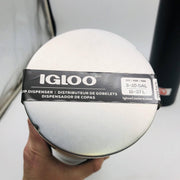 2x Igloo 9534 Cup Dispenser 7 to 8oz Black Plastic Fits 3-10 Gal Wtr Colrs 3