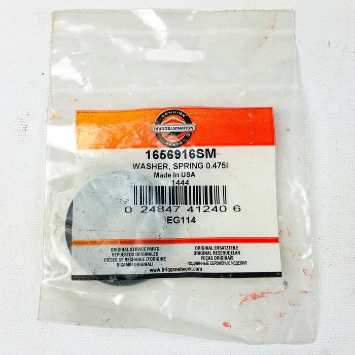 Briggs and Stratton 1656916SM Spring Washer .4751 OEM NOS USA for Simplicity