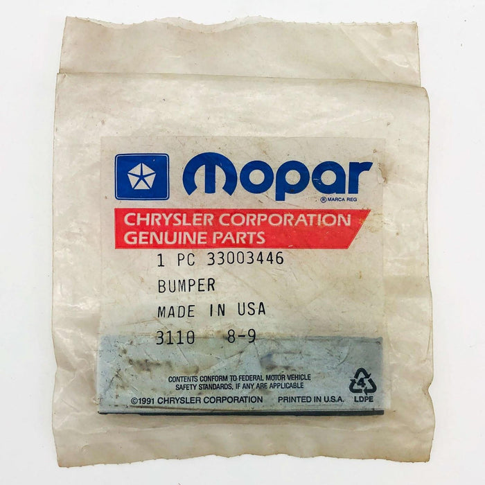 Mopar 33003446 Bumper Snubber for Timing Chain OEM NOS 1988-90 Jeep 4.0L 1