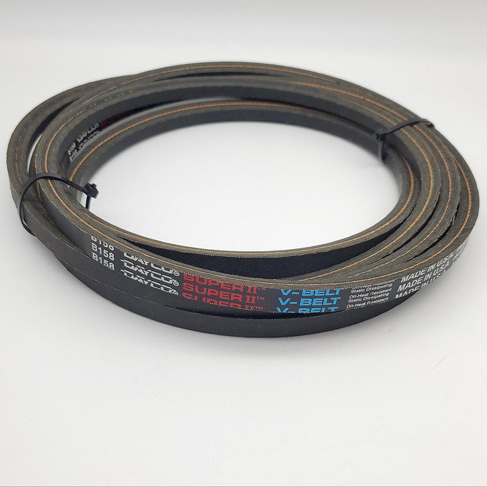 Dayco B158 Belt Super II 0.65" Width 161" Length Classic V-Belt 1