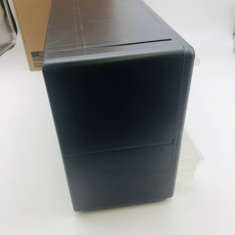 Akro Mils 10126 Plastic Organizer Cabinet 26 Drawer Wall Mount No Hardware Black 8