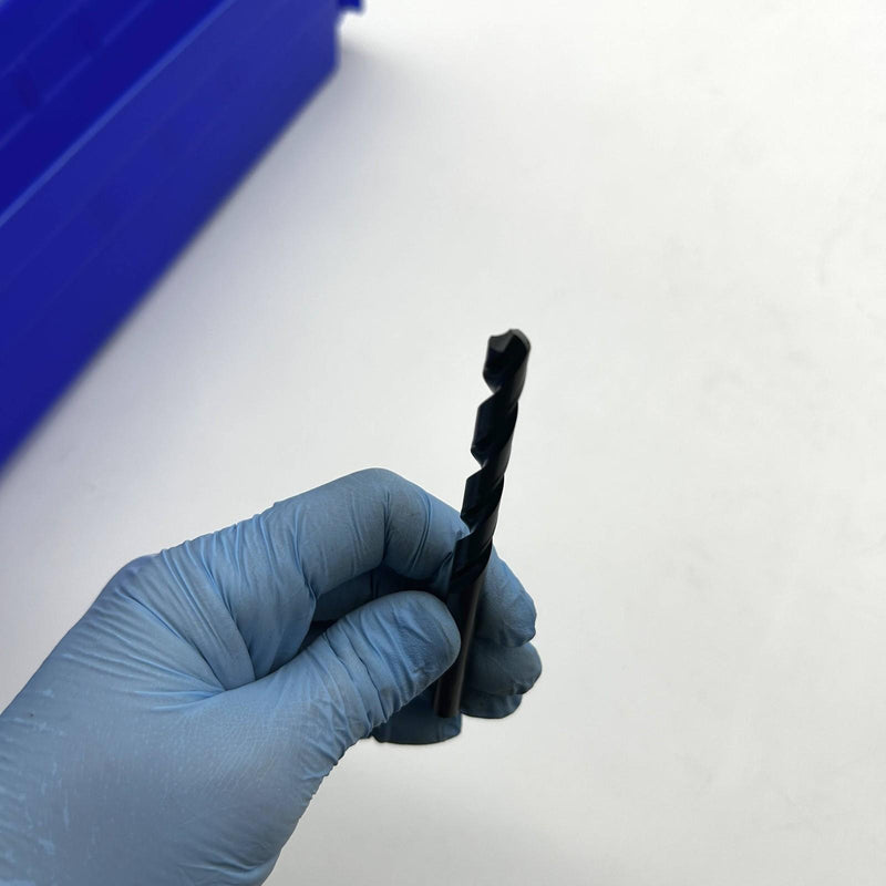 Chicago-Latrobe 47315 Jobber Length Drill Bit 150 7.70mm Black Oxide HSS 6pk 7