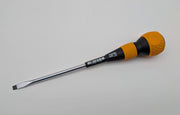 Vessel Ball Grip Slotted Screwdriver 6x150 No 220 Magnetic 9.8" OAL 1