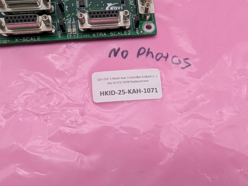 QVI DSP 3 Multi-Axis Controller 0-064411-1 Rev N PCV OEM Replacement 8