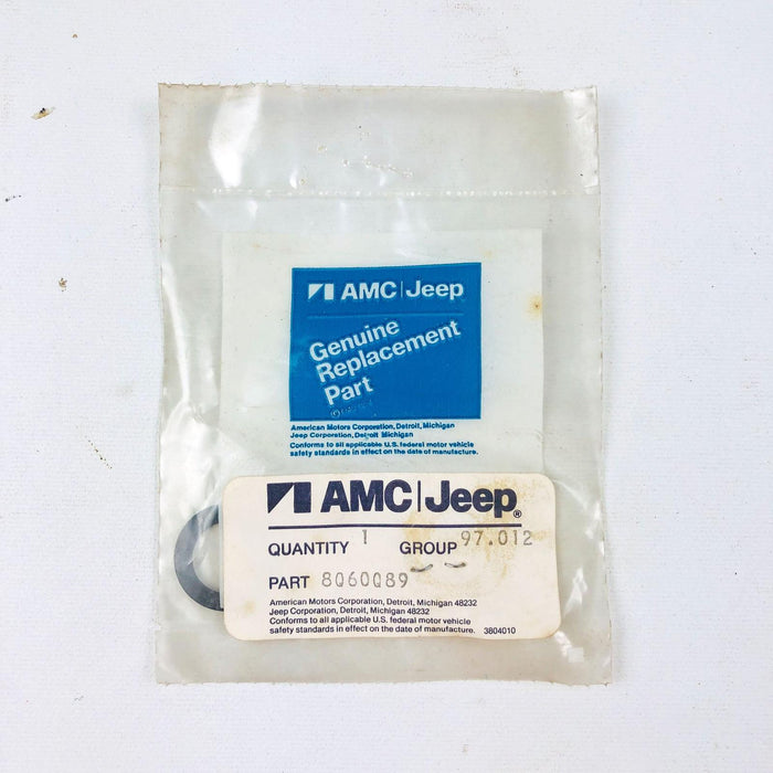 AMC Jeep 8060089 Gasket for Engine Cooler Base Valve OEM NOS 1981-85 CJ 5-8 7