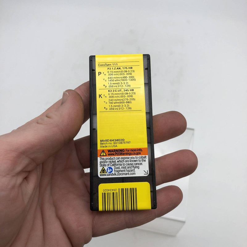 10pk Sandvik CPMT09T304-PM Turning Insert Grade 4325 CPMT3 2.5 1-PM 5