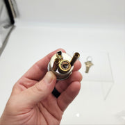 Schlage Rim Cylinder E2175 Satin Chrome 3/4"L 4" OAL 5 Pin C KWY No Collar 4