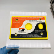 Dynabrade 56355 Backing Pad for Sanding Disc 74mm X 110mm PSA Non-Vacuum Medium 8