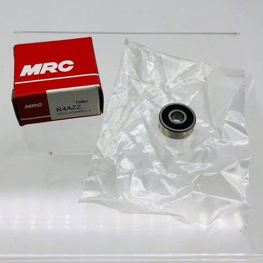 MRC R4AZZ Bearing Double Sealed No Snap Ring Inch 1/4" ID 3/4" OD 9/32" Wide 1pc 1
