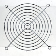 Rosenberg Fan Finger Guard 120MM Chrome Metal Computer PC Grill FGN120-4 5pk 1