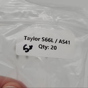 5x Taylor S66L Key Blanks for Some Saab Vehicles Ilco AS41 Nickel Silver 4