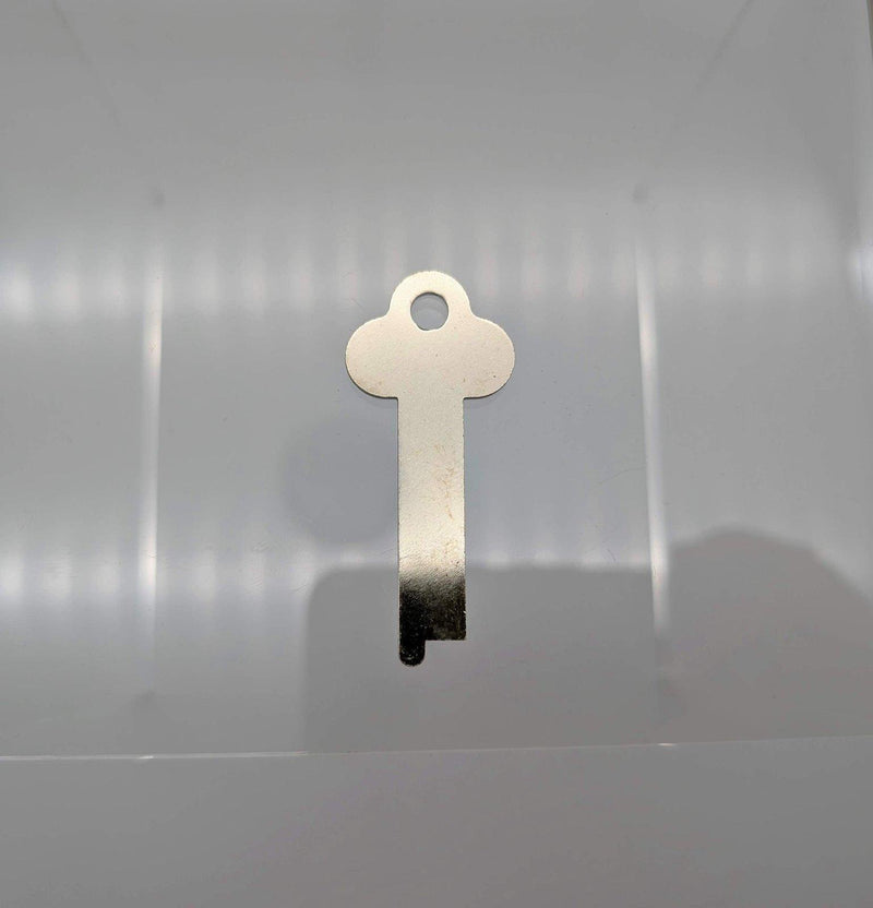 5x Ilco 1222B Flat Steel Key Blanks 0.050" Thick x 0.375" Wide 1