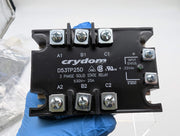 Crydom D53TP25D 3 Phase Solid State Relay 25A 530 VAC 32 VDC Zero Crossing 5