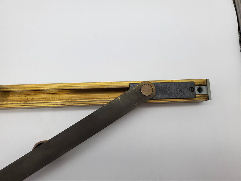 Rixson 1-311 Door Holder Concealed Bronze Heavy Duty Friction Stay Checkmate #1 3