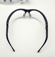 MCR KD310 Safety Glasses Klondike Plus Ratchet Black Frame Clear Lenses 10 Pairs 3