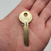 1x Yale RN117 Key Blanks GC Keyway Nickel Silver 7 Pin NOS 1