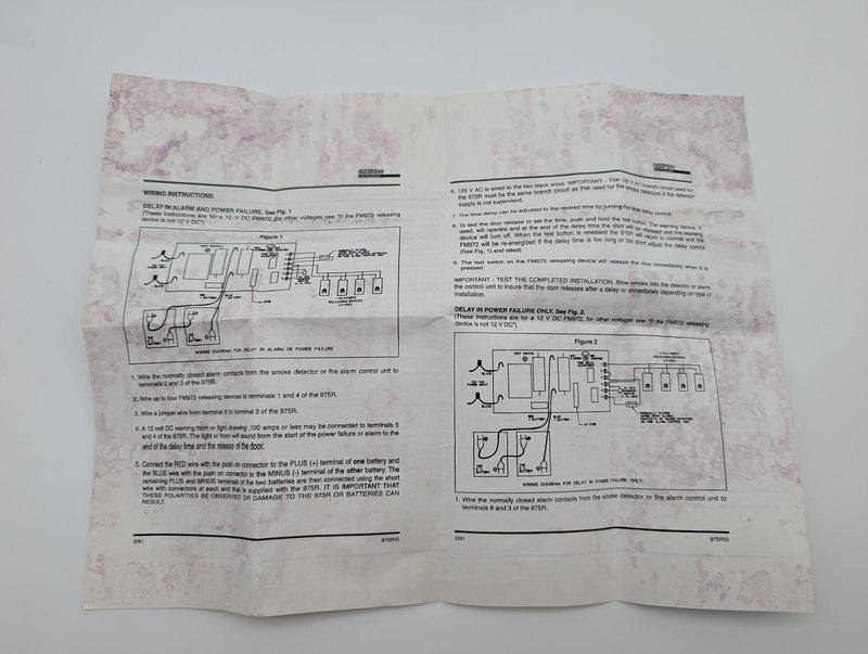 Rixson Firemark 975 Magnetic Releasing Device Time Delay Control Unit 0-45 Secs 11